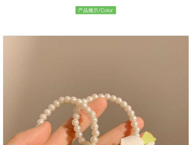 ネクタイピン クリップセット 花柄 爪留め / ヘアクリップ（各種デザイン） 生地