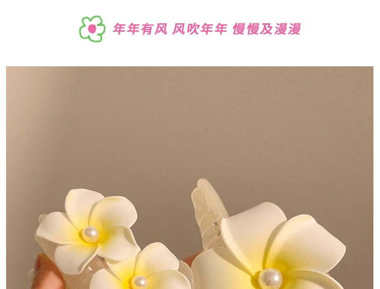 ネクタイピン クリップセット 花柄 爪留め / ヘアクリップ（各種デザイン） 生地