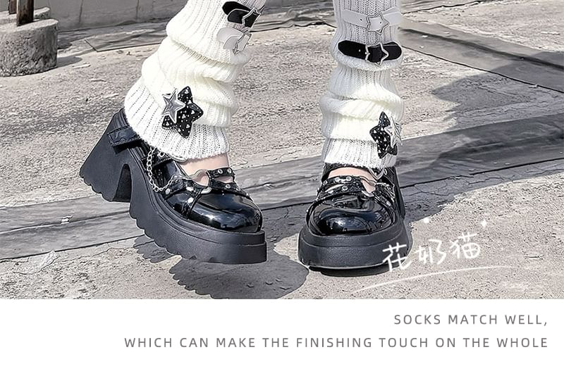 Buckled Warmers Leg Star