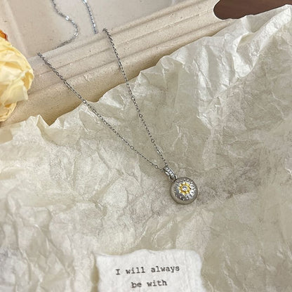 Dome Necklace CZ