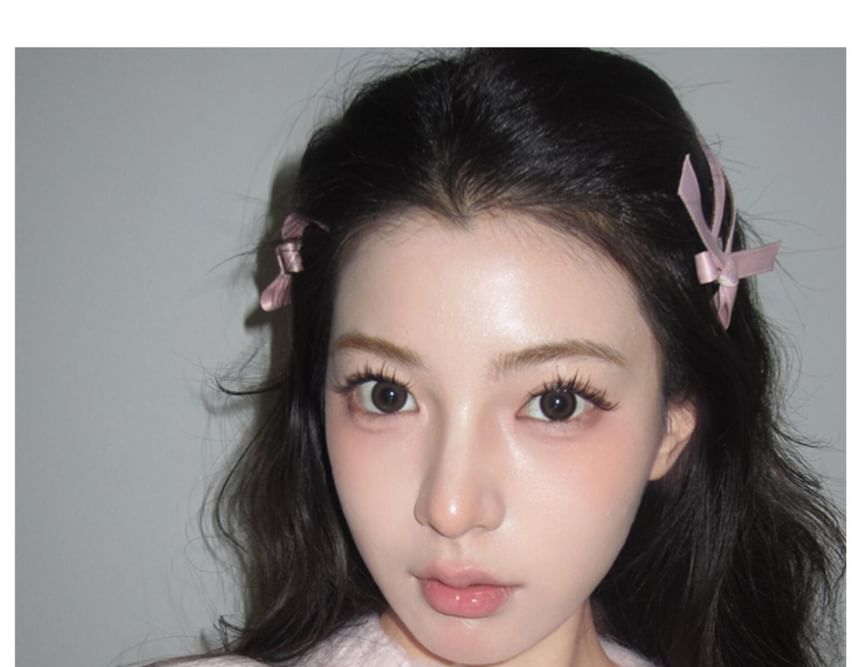 Hair Clip Set Ribbon