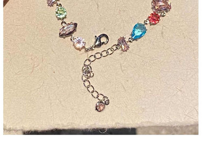 Geometric Rhinestone Bracelet
