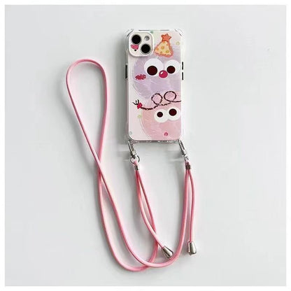 Set Case Phone Lanyard Cartoon /