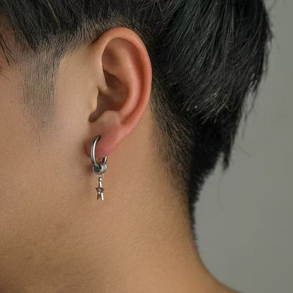 Star Drop Alloy Earring