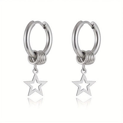 Star Drop Alloy Earring