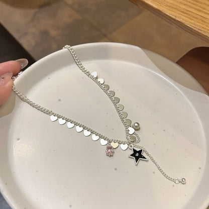 Necklace Star Pendant Lariat