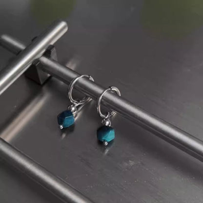 Earring Gemstone Alloy Drop Faux