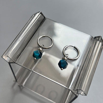 Earring Gemstone Alloy Drop Faux
