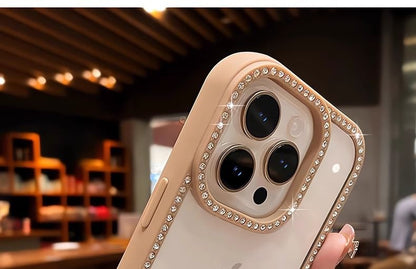 透明ケース iPhone ラインストーン