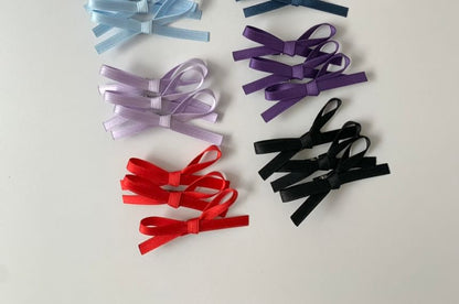 Clip 3: Plain Bow of Hair Set