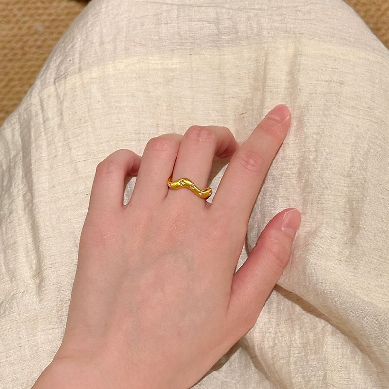 Ring Open / Set Rhinestone