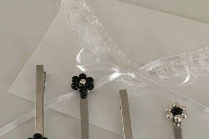 Set Beaded Flower 2: Hair of Clip