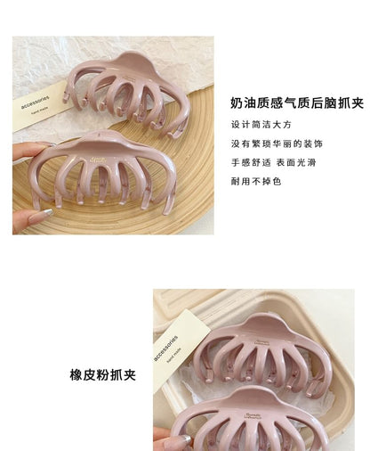 Hair Claw Lettering