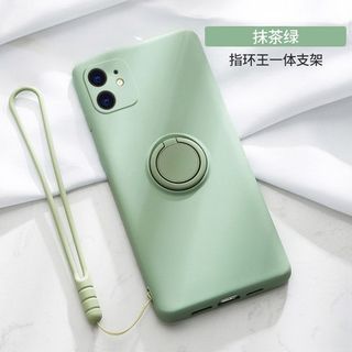 Stand Ring Phone Plain Case