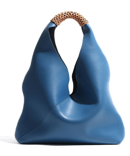 Leather Minimalist White Bag Luxury Calf Shoulder