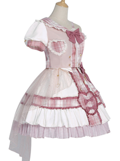 Idol Sniper Rosa Lolita-Anzug
