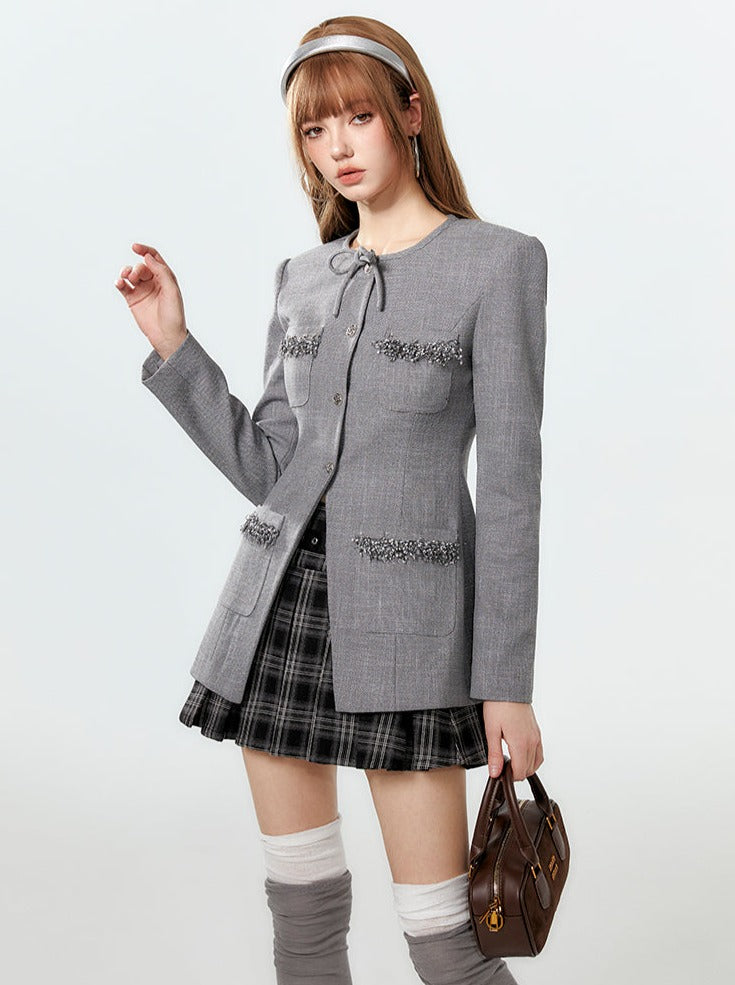 Veste taille design French Mark Girly