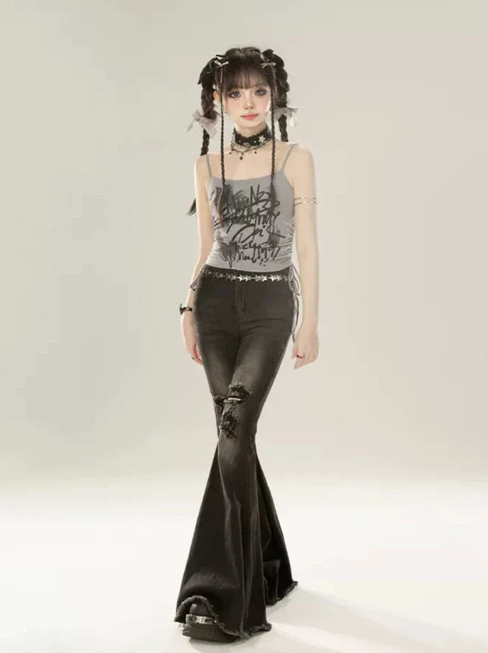 Camisole américaine basse de style string