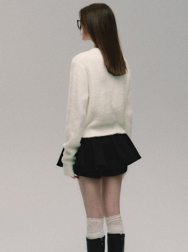 Black All waist Pants Skirt Match Low Twill