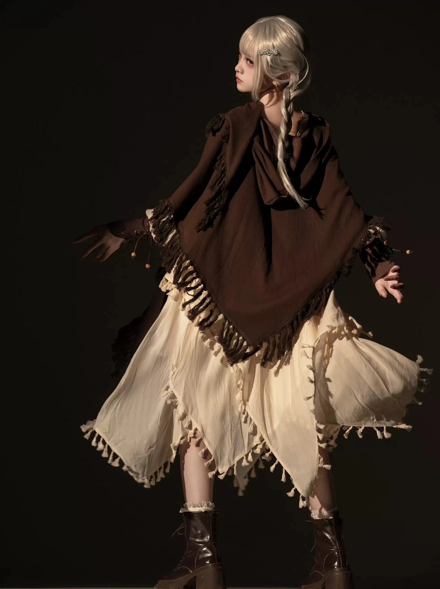 Style Dress Exotic Vest Cape