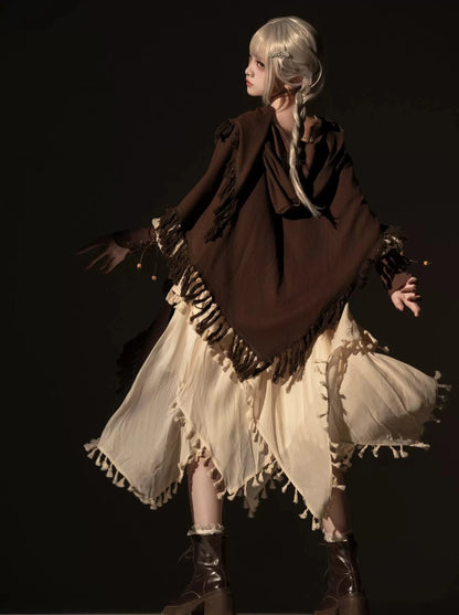 Style Dress Exotic Vest Cape