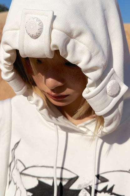 Hoodie Love Hooded Mummy Sweatshirt