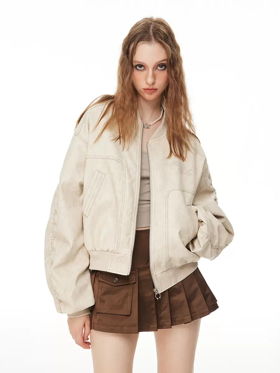 Überjacke Mode Weiß