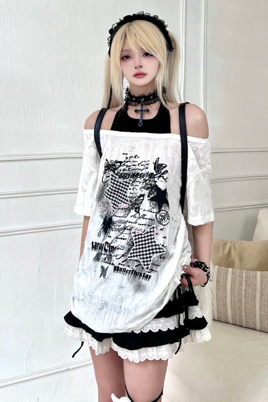 Slash T-Shirt Shoulder