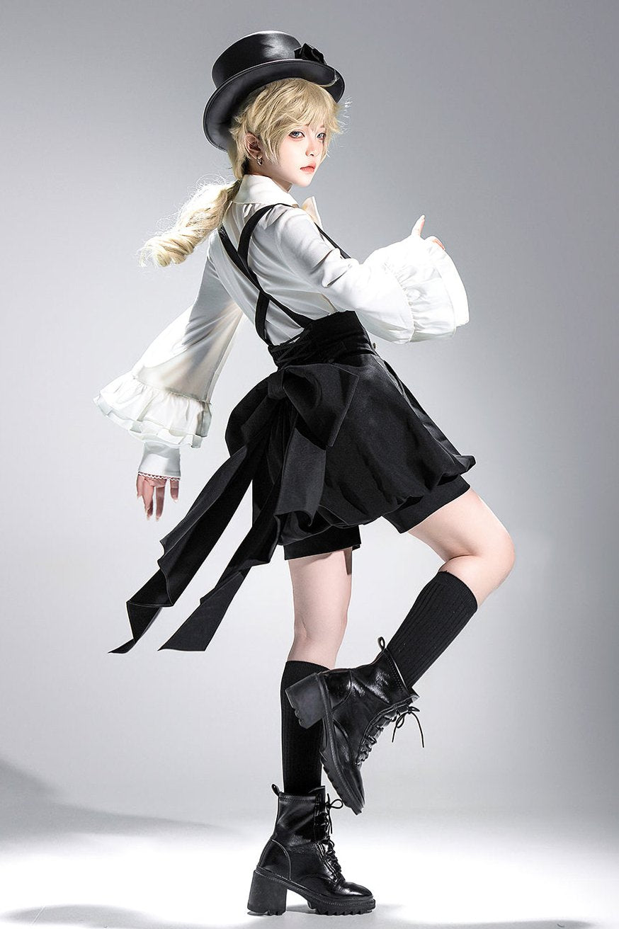 Cute + Retro Shorts Elegant Shirt Ribbon Prince Reservations Tail Dark