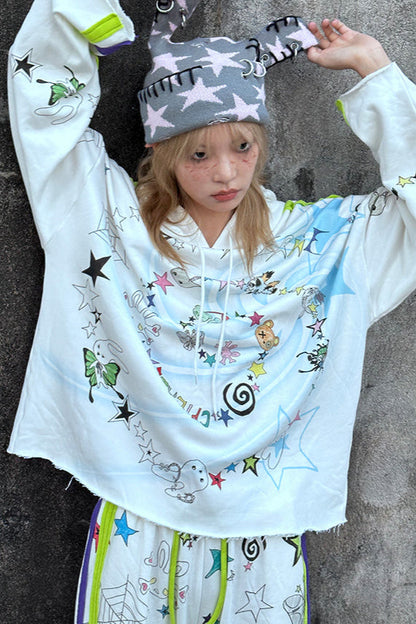 Spiral Sweatshirt Graffiti