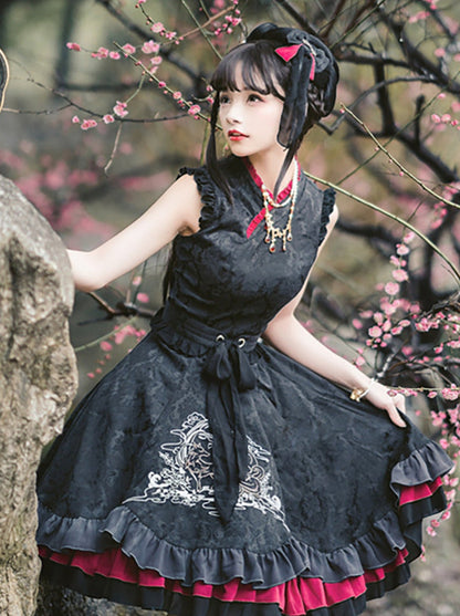 Dress Fox Rolly Elegant China Ta Set Intail