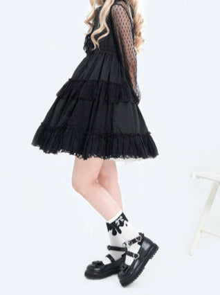 Claw Retro Low Shoes Heel Lolita Bear Love