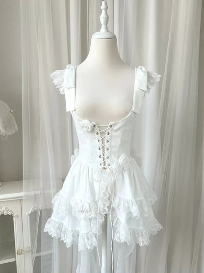 Rose Gorgeous Short Dresses Wedding