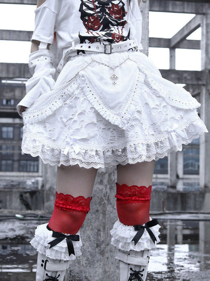 クロススカートチェーンパンクリベット