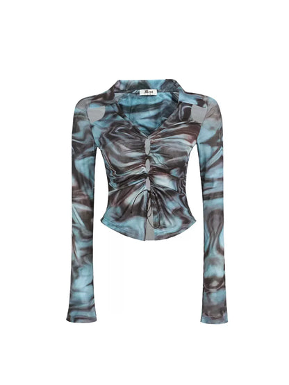 Shirt Blue Dark Mode