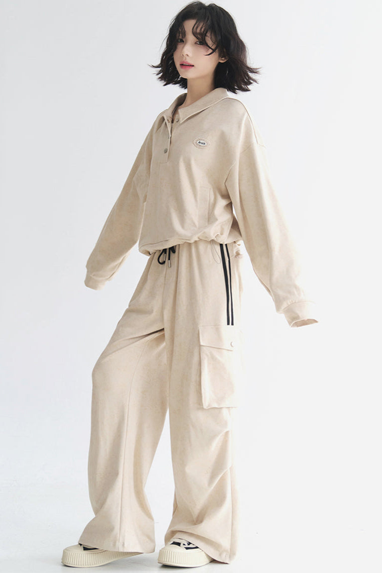Hose Sweatshirt Cargo-Setup und