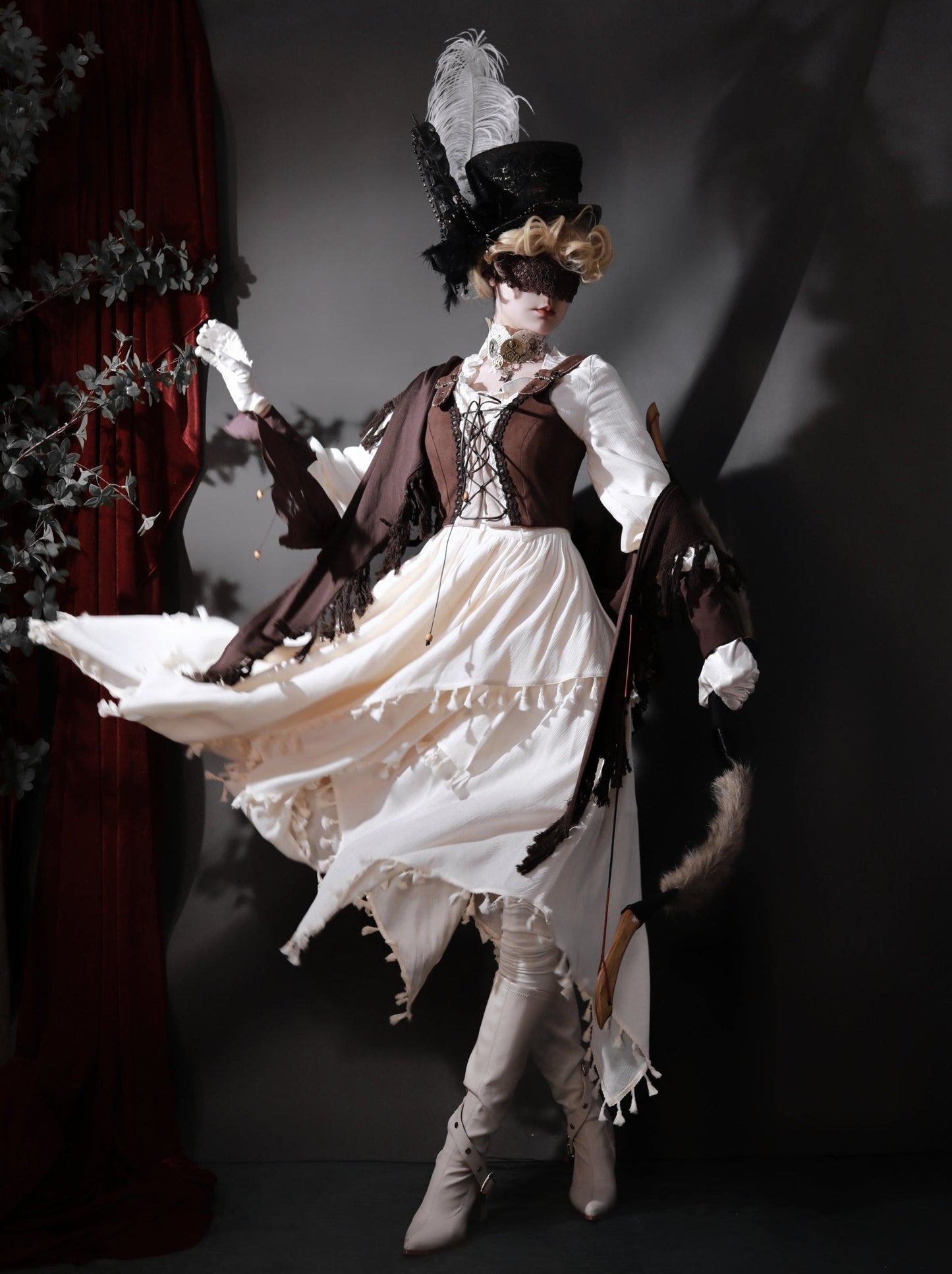 Style Dress Exotic Vest Cape