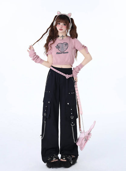 Sculhart Cool Design Tops Subculture Summer