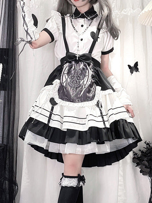 Maid Set-Up Lolita English Dress