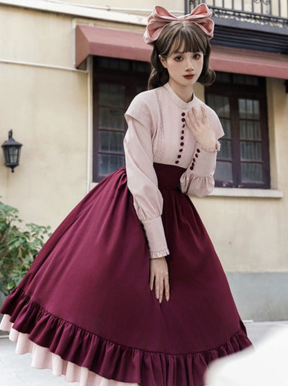 Rose Piece Lolita Faux Kula Dress Two