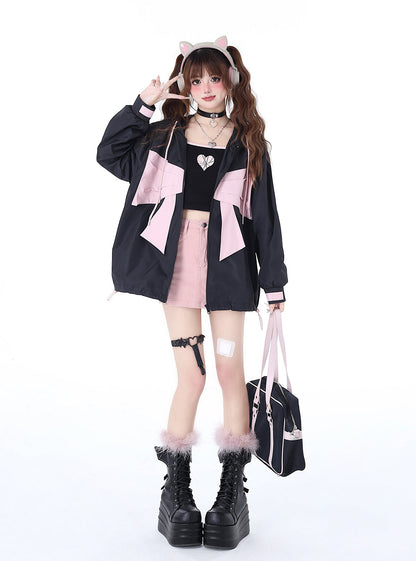 Sweat à capuche Neighborhood Angel avec ruban Loose the Zip Mist