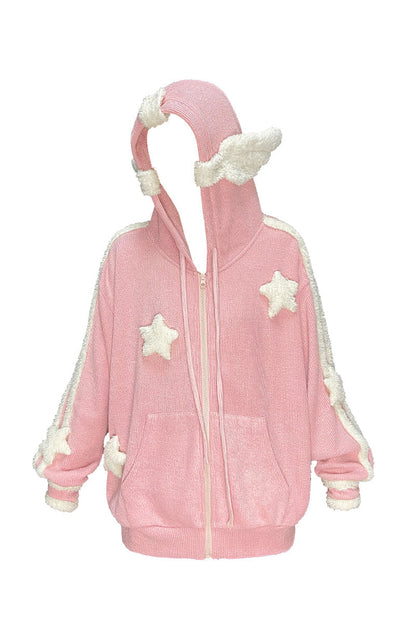 Rosa Jacke Angel Knit