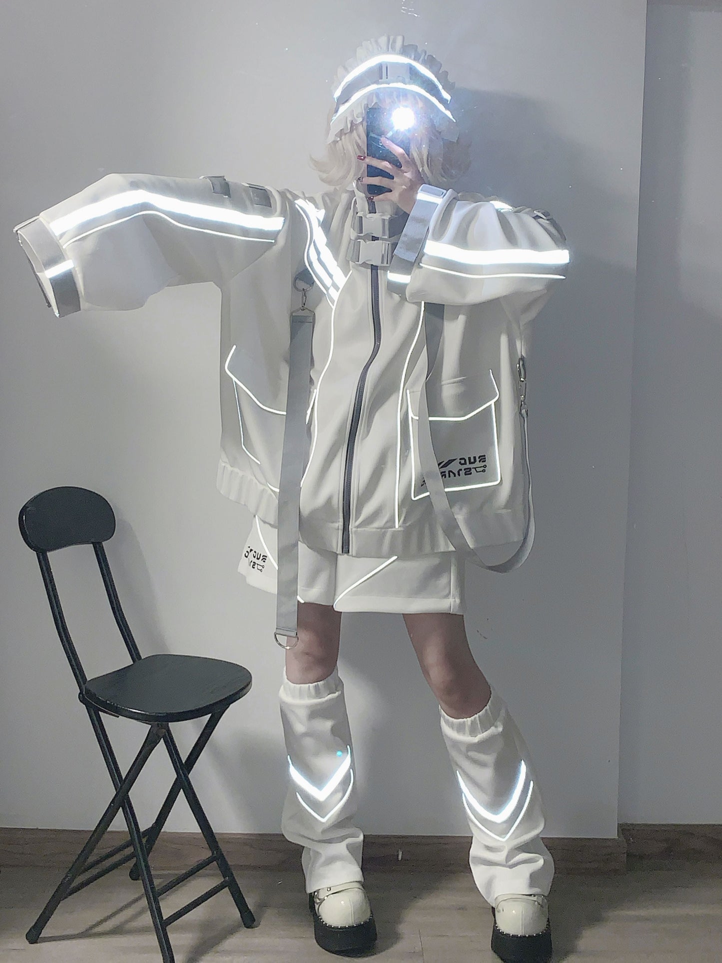Veste électronique Cyberpunk Angel Original Charge Sportswear Neighborhood