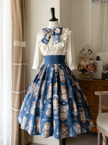 Lolita Echo Daily Echo Setup Suskart Eleegan Trochrasical Print Shirt Eternal