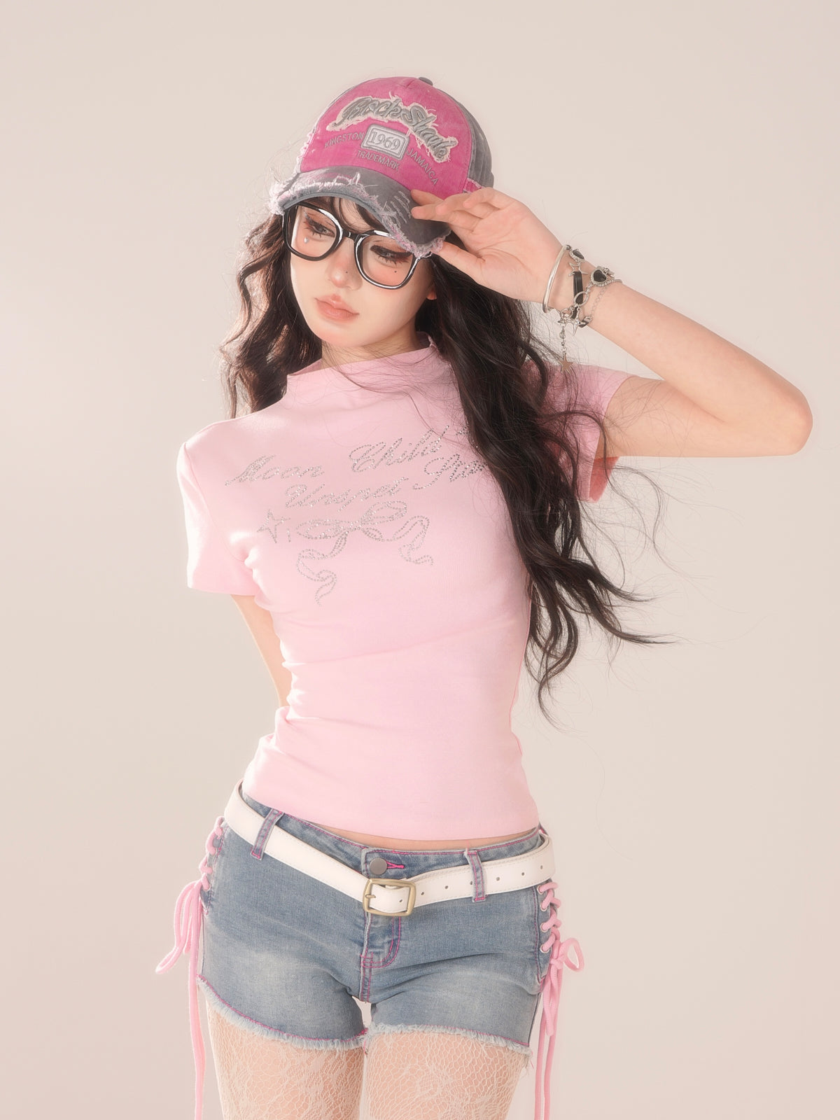 Collar Breeze Top Small Short High Ditis