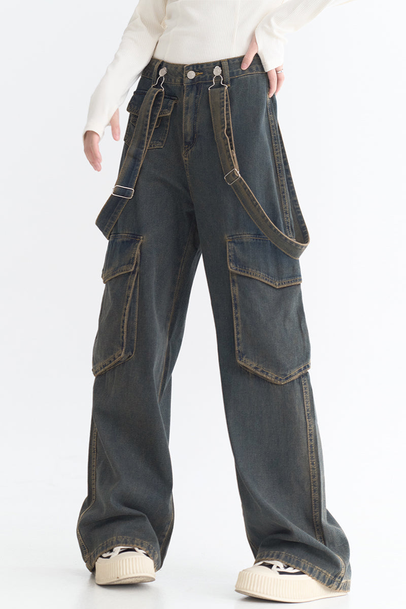 jeans pocket leg Gravity wide