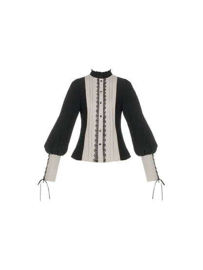 Suspender Skirt + Elegant Puzi Blouse Print Design Original With Kula
