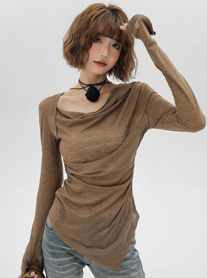 American One T Schulter Slim Long