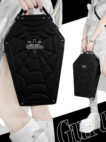 Coffin Pain Cross Bag Spider