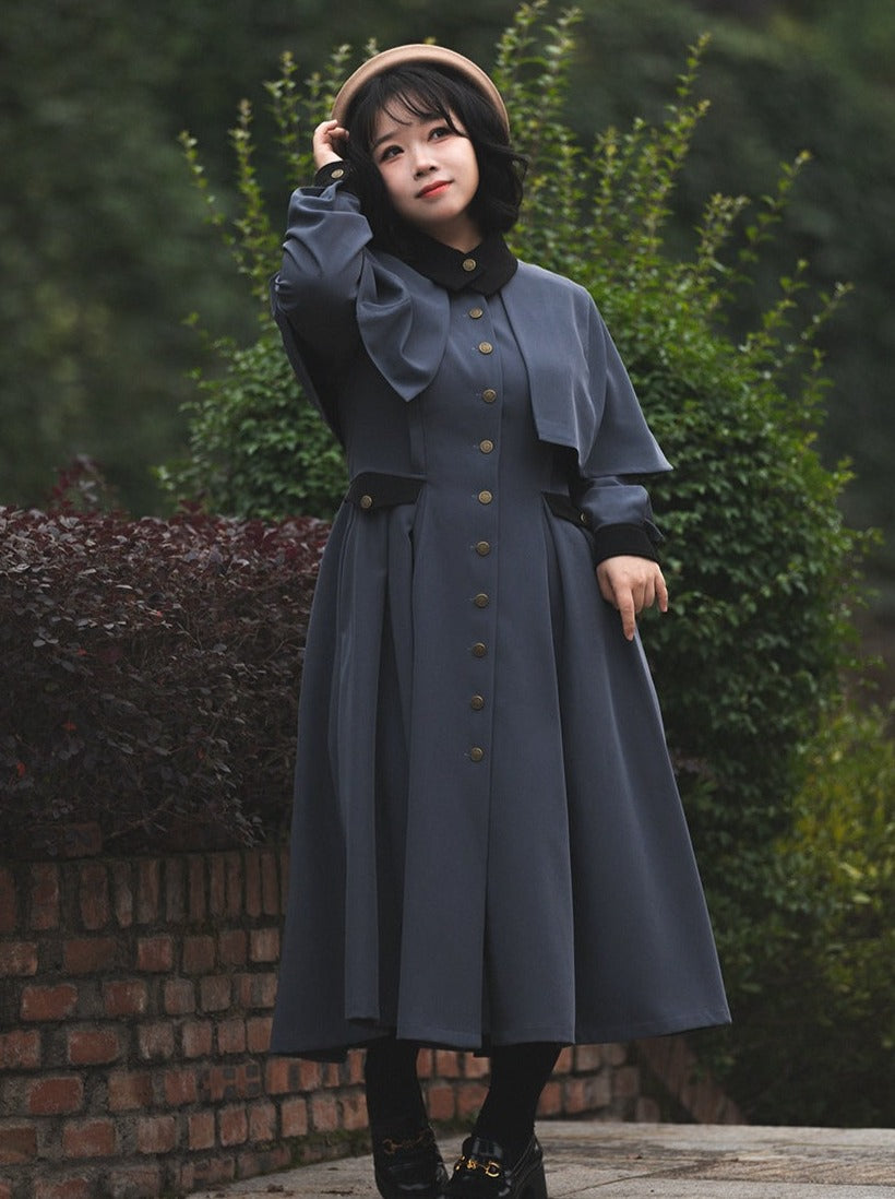 Manteau élégant rétro classique